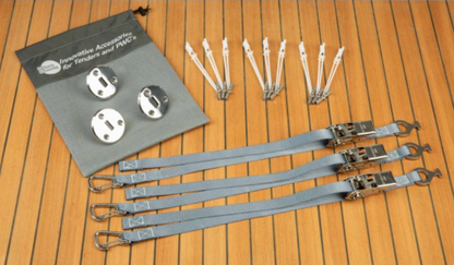 Padeye Tie Down Kit - For ARTIFICIAL TEAK Decks