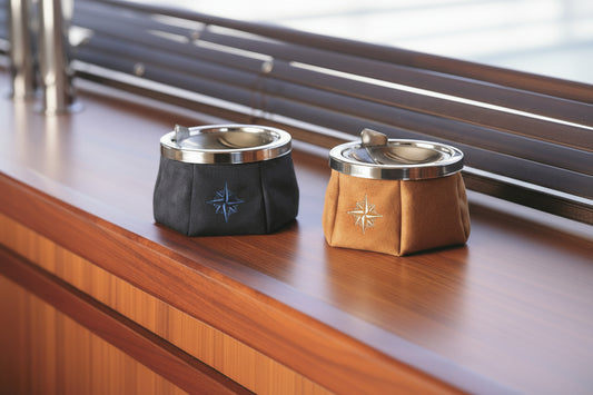Suede Windproof Ashtray MB