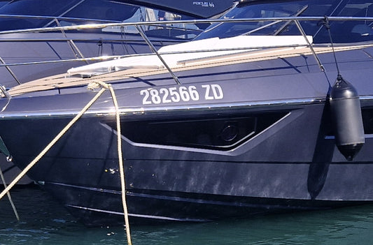 Registration stickers