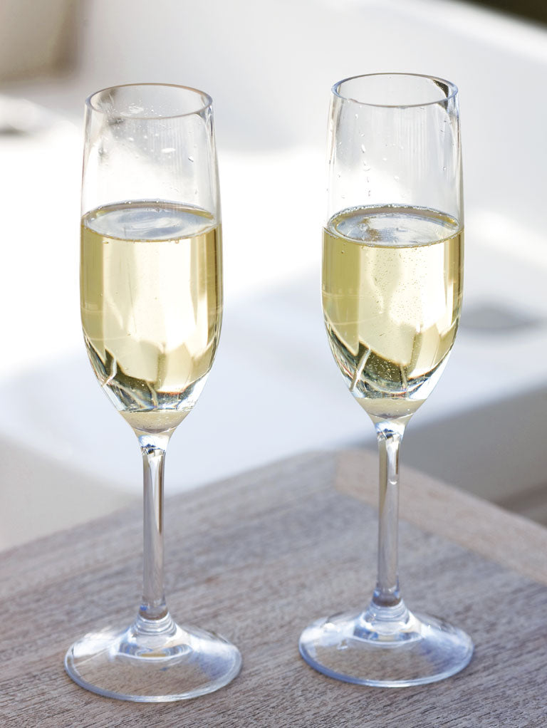 Champagne Glasses Set - Break Resistant