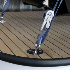 Padeye Tie Down Kit - For REAL TEAK Decks