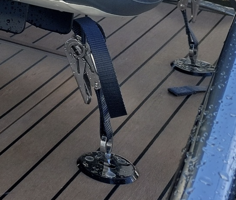 Padeye Tie Down Kit - For ARTIFICIAL TEAK Decks