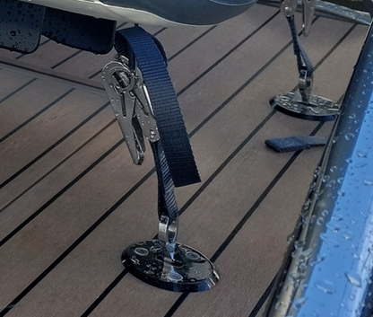 Padeye Tie Down Kit - For ARTIFICIAL TEAK Decks