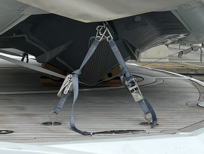 Padeye Tie Down Kit - For REAL TEAK Decks